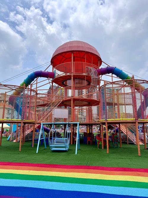 八卦园游乐场网红打卡地，拍照好去处亲子游乐场