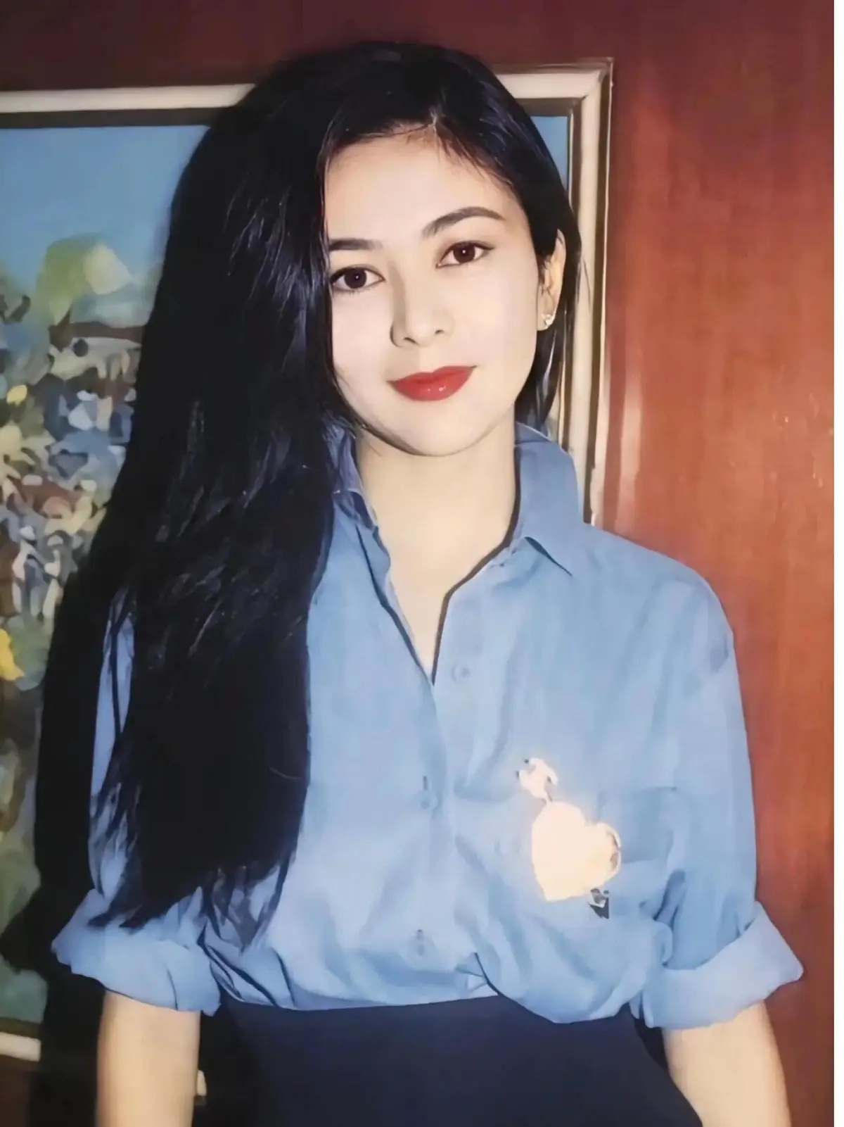 内娱第一美人 林青霞 王祖贤 李嘉欣 关之琳 张曼玉 周慧敏 陈红 刘亦菲_与林青霞齐名的女明星